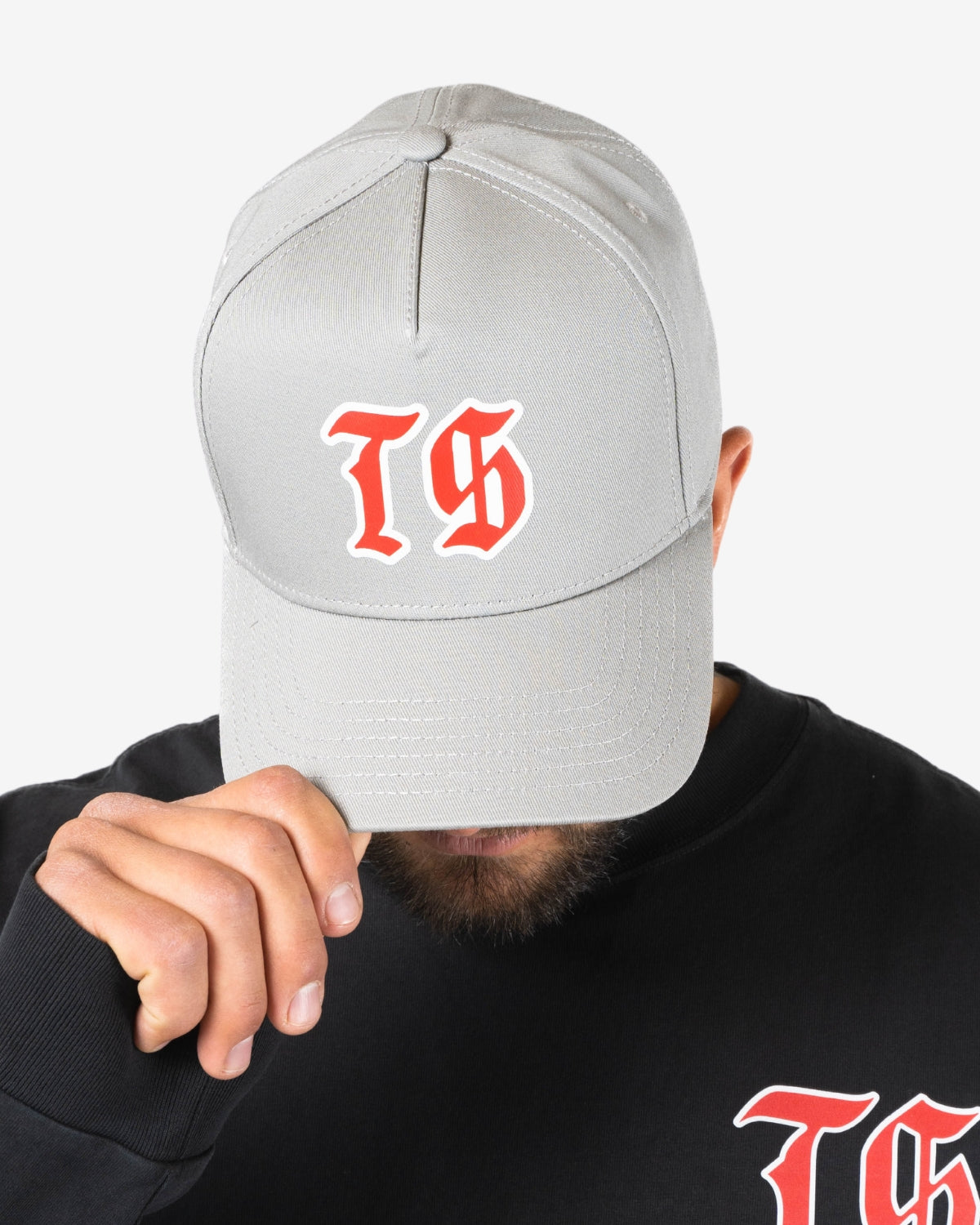 Traditional TS Icon Hat - Gray/Red